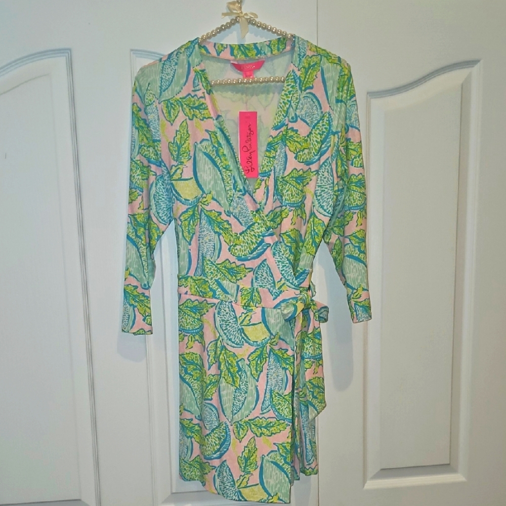 NWT LILLY PULITZER Karlie Wrap Romper